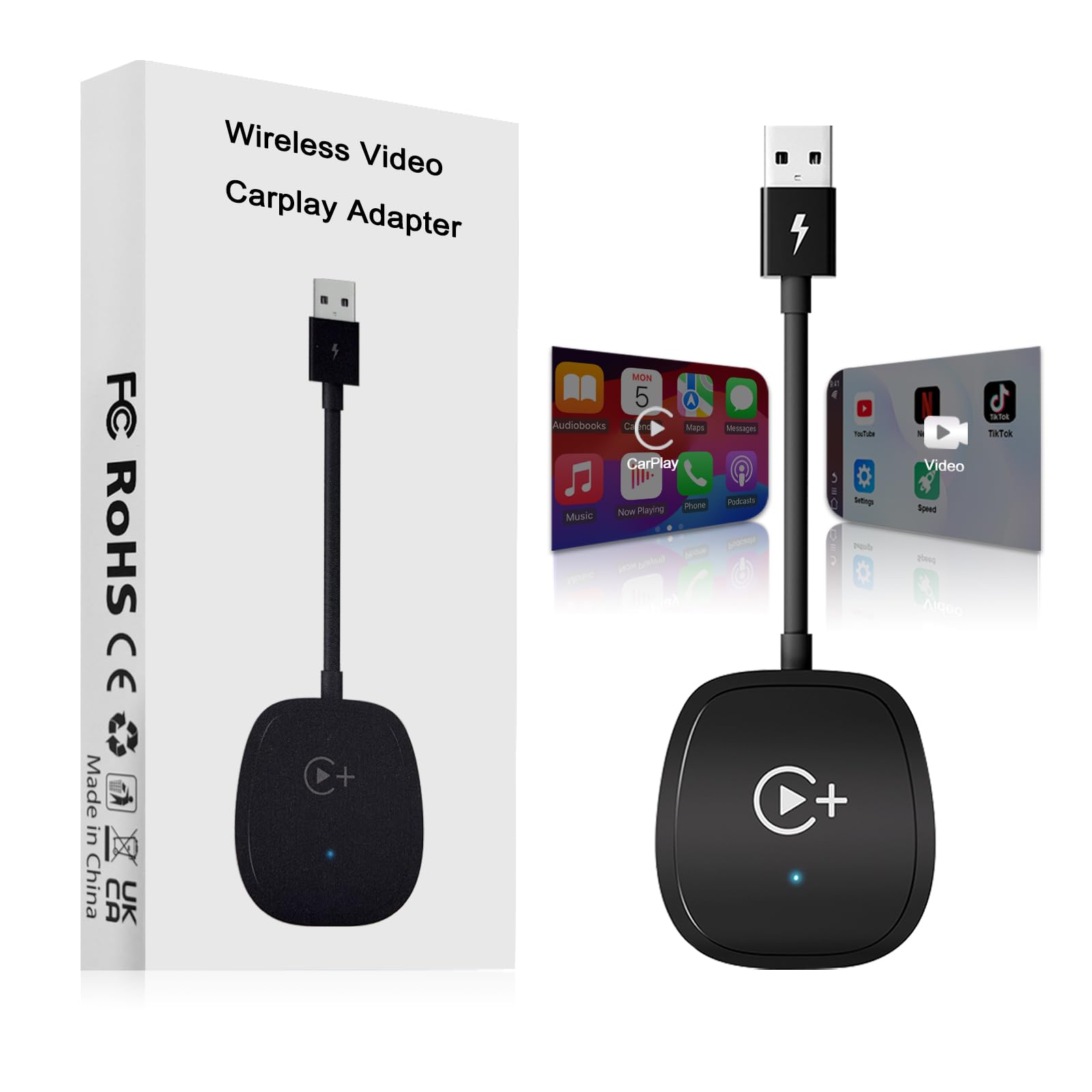 Amazon.co.jp: CarPlay ワイヤレス、ワイヤレス CarPlay アダプ2025年